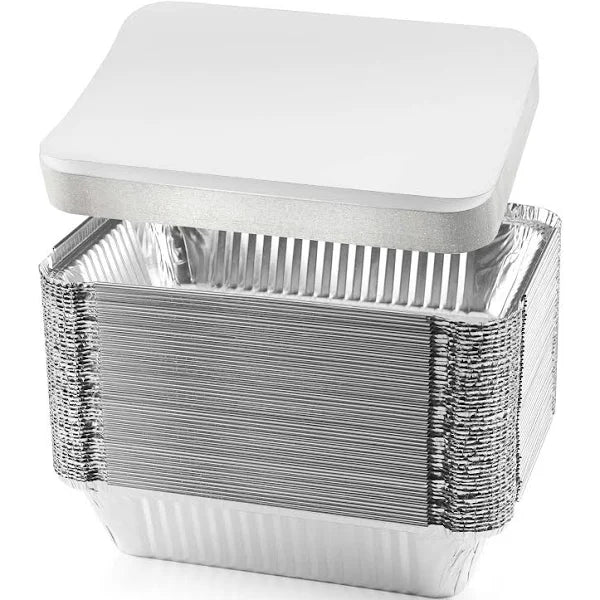 PPP - 2 1/4 Oblong Foil Container - 6X8