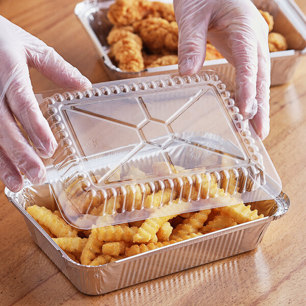 PPP - Dome Lid For 2 1/4 Oblong Container - Clear