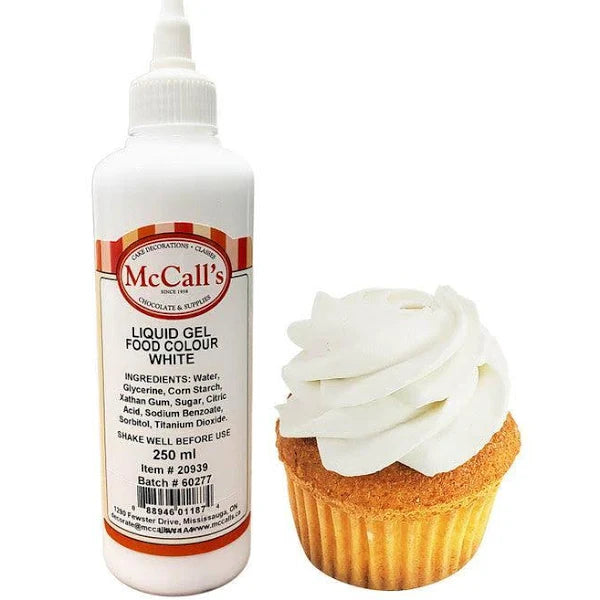 McCall's - Gel Liquid Food Color White 13.5Oz