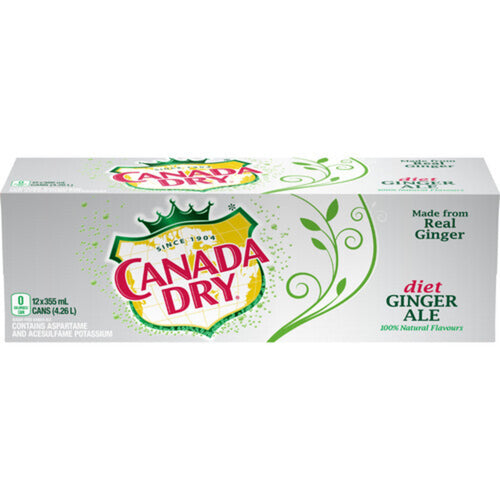 Canada Dry - Diet Gingerale - Cans