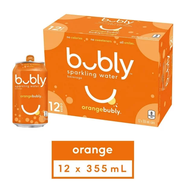 Bubly - Orange - Cans