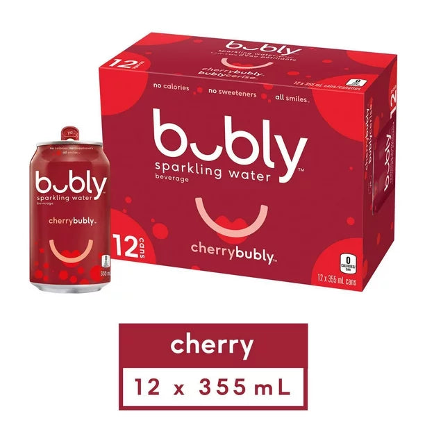 Bubly - Cherry - Cans