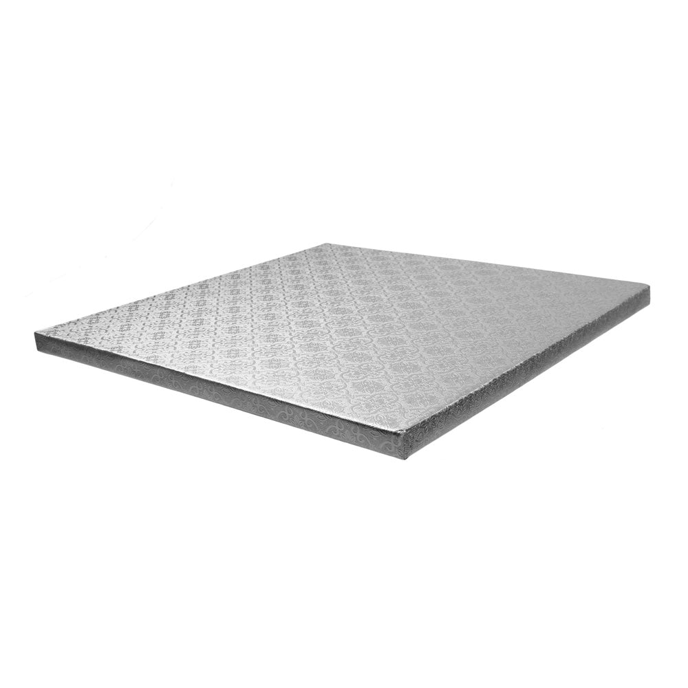 Enjay - Cake Board - Square - Silver - 10X1/2