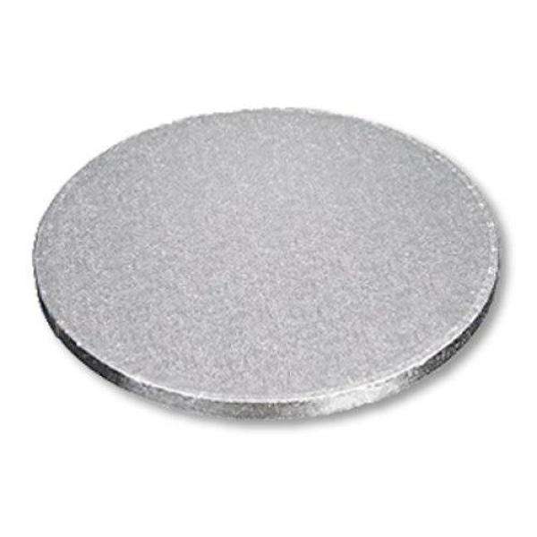 Enjay - Cake Board - Round - Silver - 10X1/4