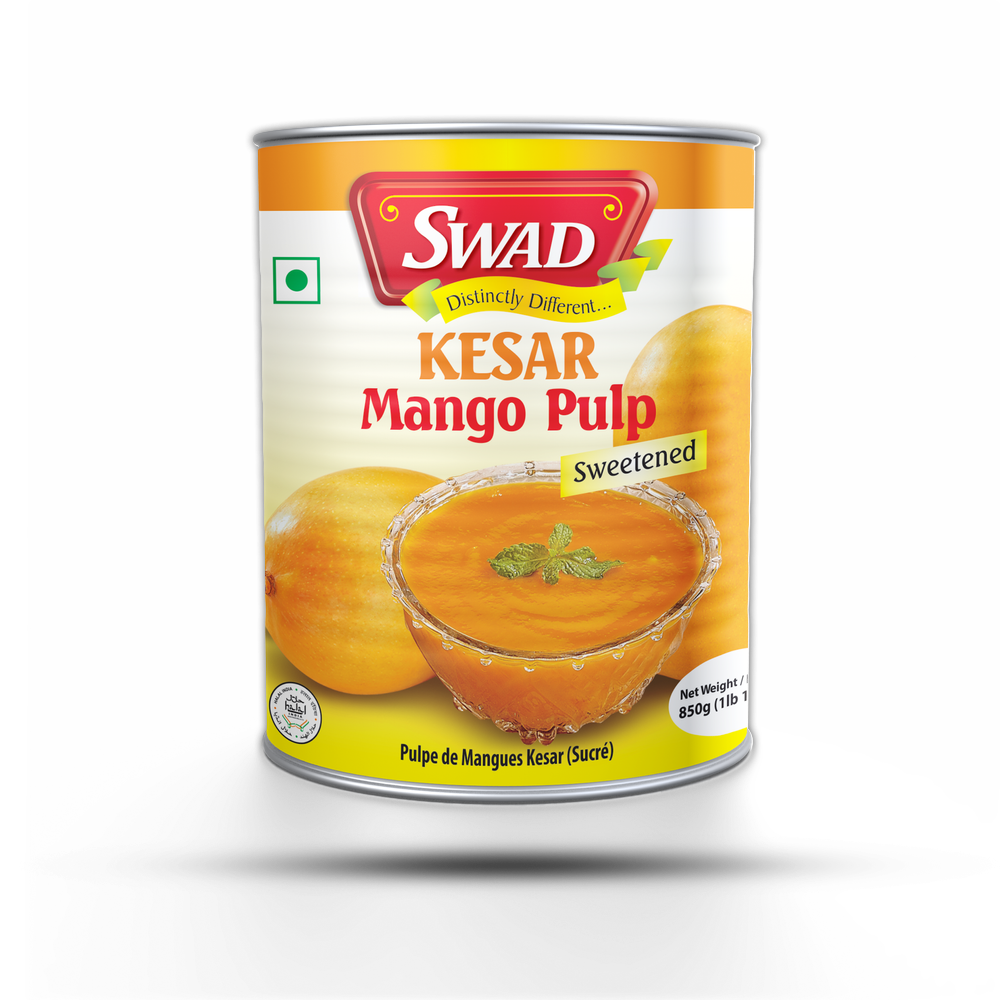 Swad - Kesar - Mango Pulp - 6/Cs