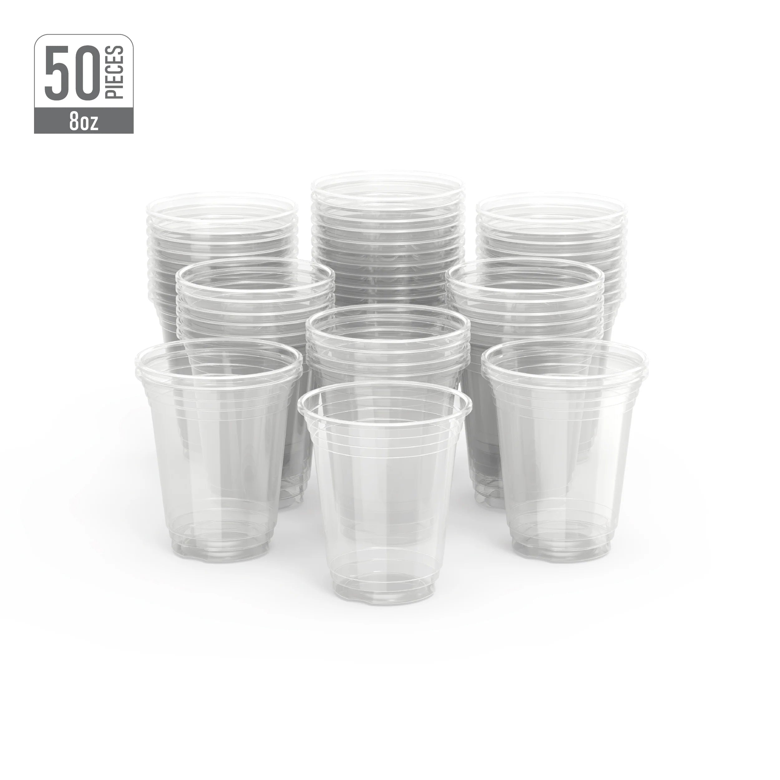 PPP - Clear Cups - 8/9 Oz