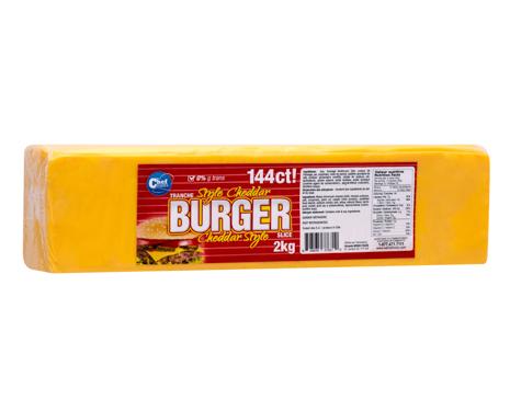 Yellow Cheddar Style  Burger Slice 144 ct. 80631