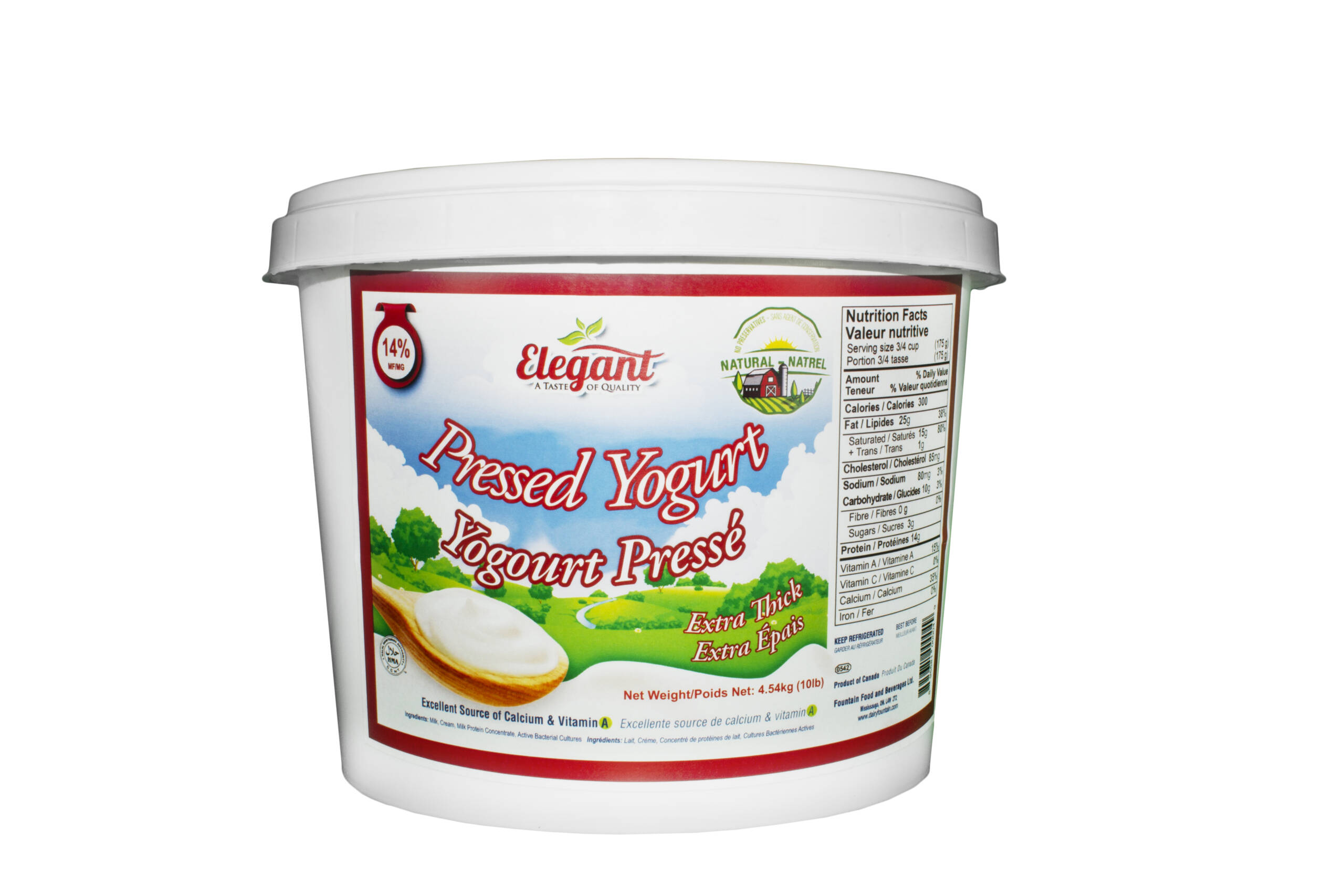 Elegant - Pressed Yogurt (Greek)