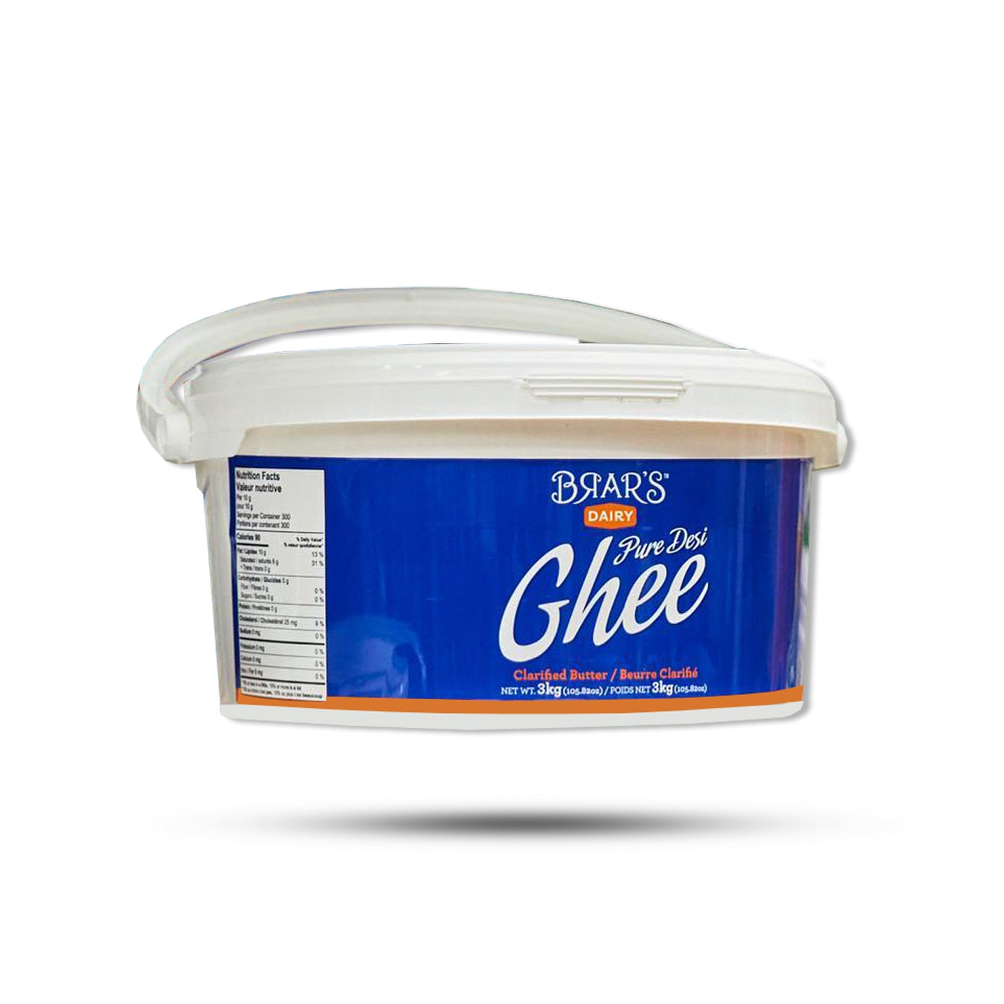 Brar's - Desi Ghee - 3kg