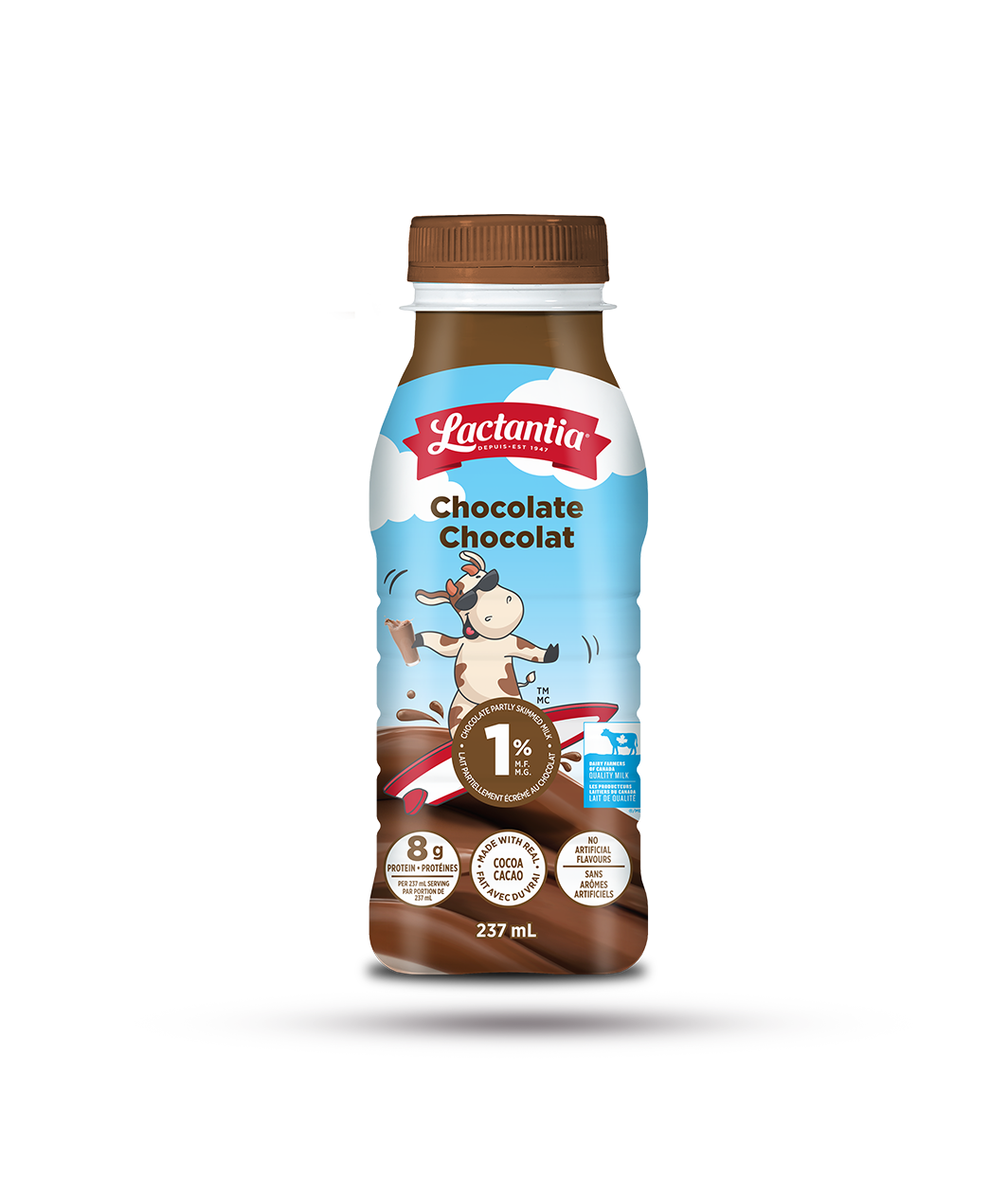 Lactantia - Chocolate Milk - 1% - 237ml