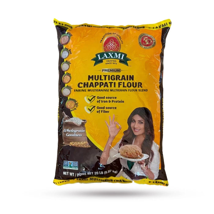 Laxmi - Multigrain Chapati Flour - 20Lb