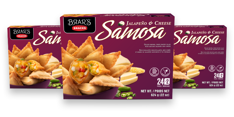 Brar's - Jalapeno & Cheese Samosa - 624g