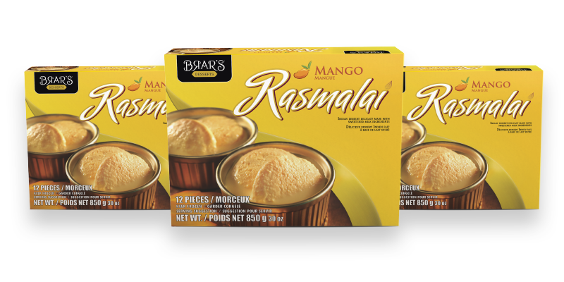 Brar's - Rasmalai - Mango - 850g