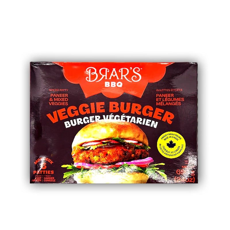 Brar's Veggie Burger Patty - 690g