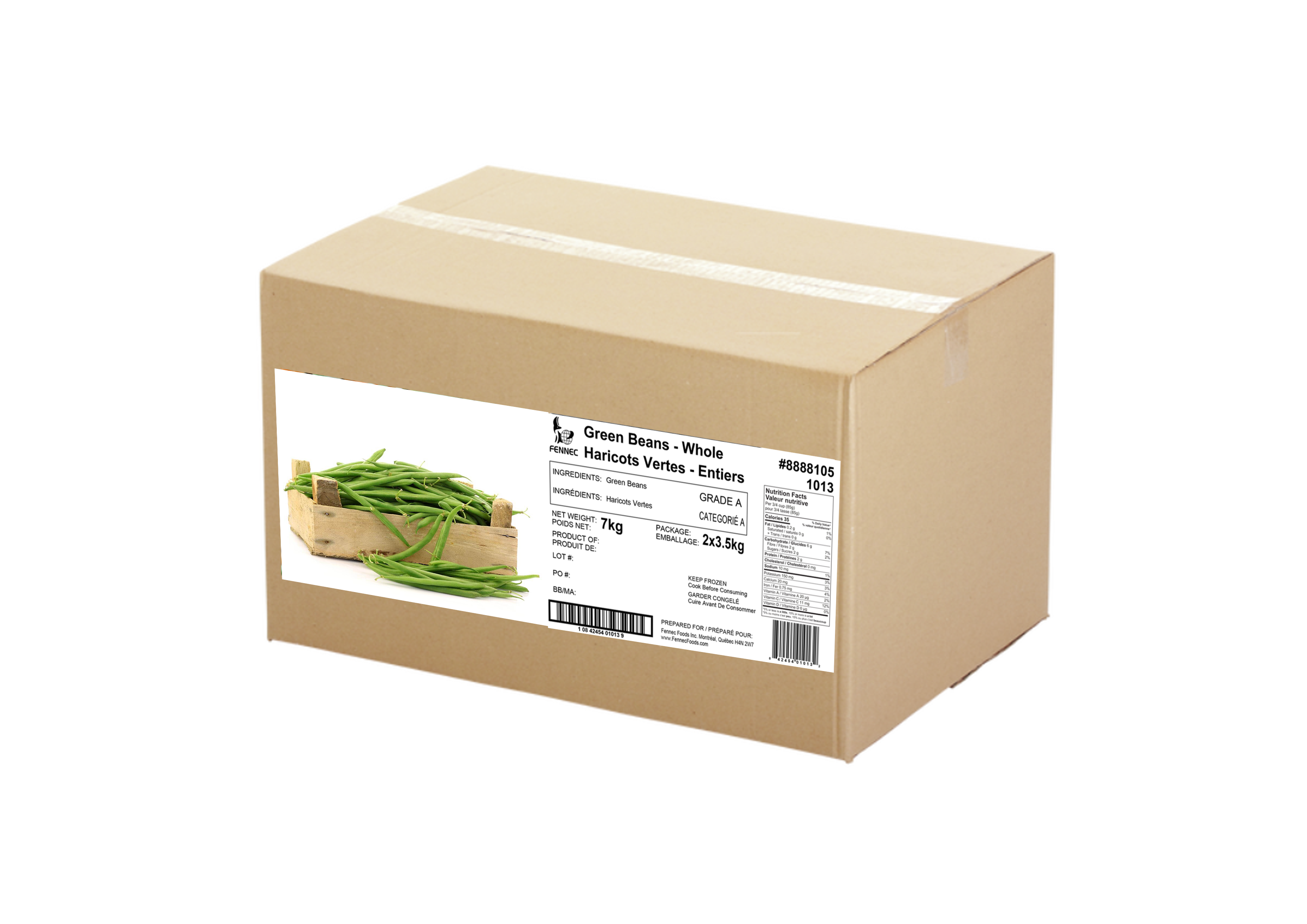 Fennec - Green Beans - 2Kg