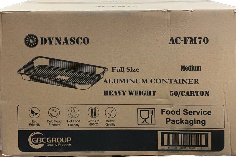 Dynasco Aluminum Tray - Full Size - Medium