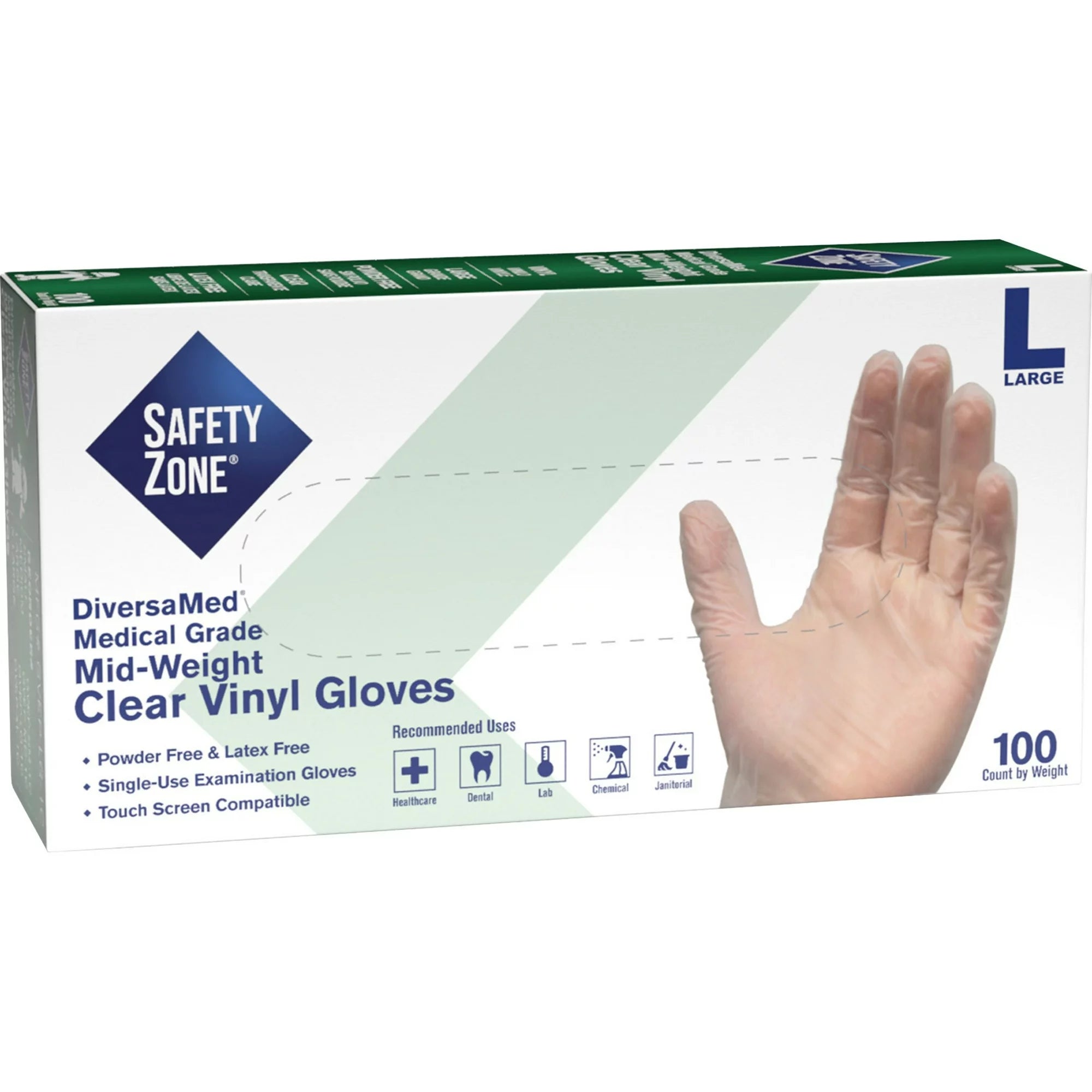 Vinyl Gloves - Large