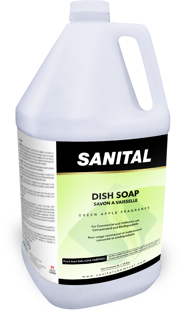 Sanital - Dishwash Soap - Green Apple