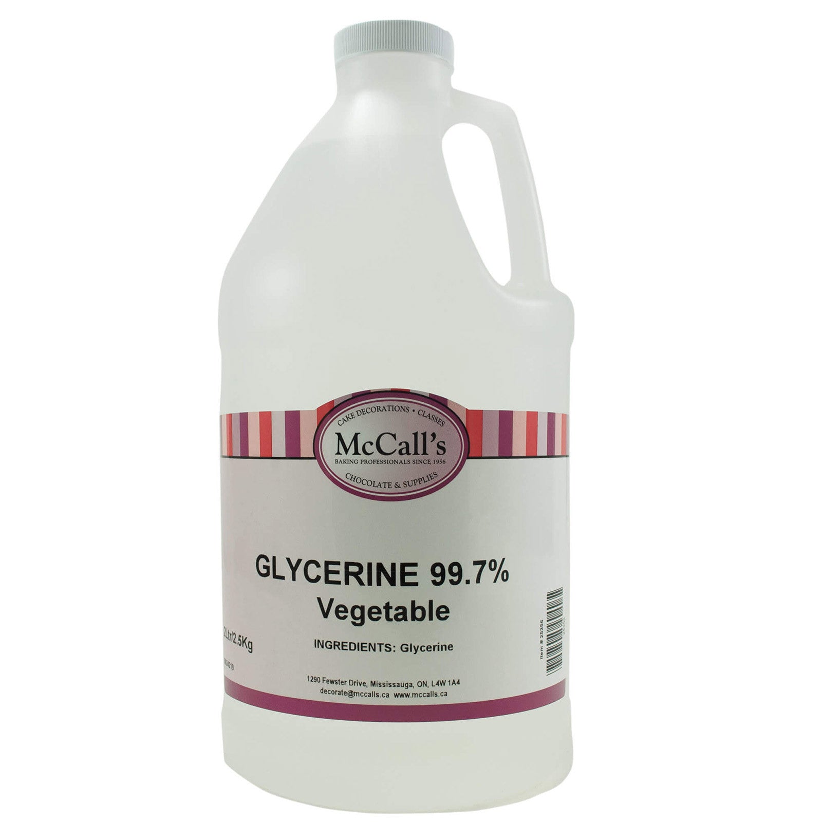McCall's Glycerine 99.7% Vegetable