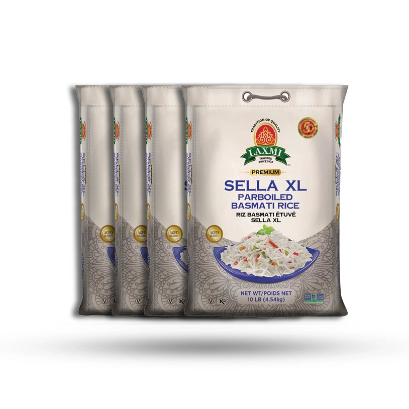 Laxmi - Sella XL Parboiled Basmati Rice - 10Lb