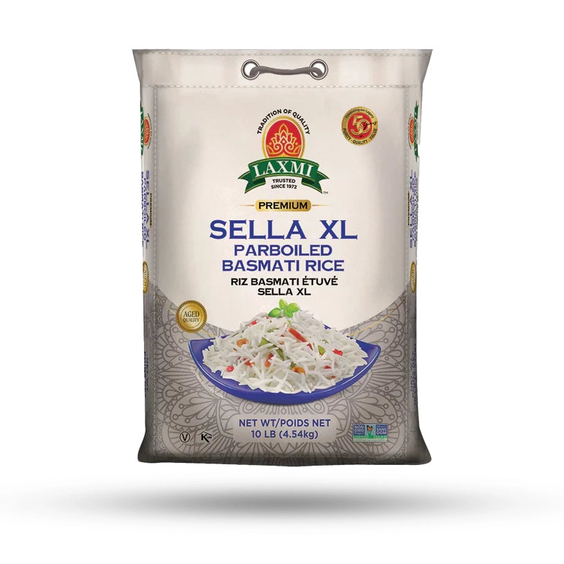 Laxmi - Sella XL Parboiled Basmati Rice - 10Lb