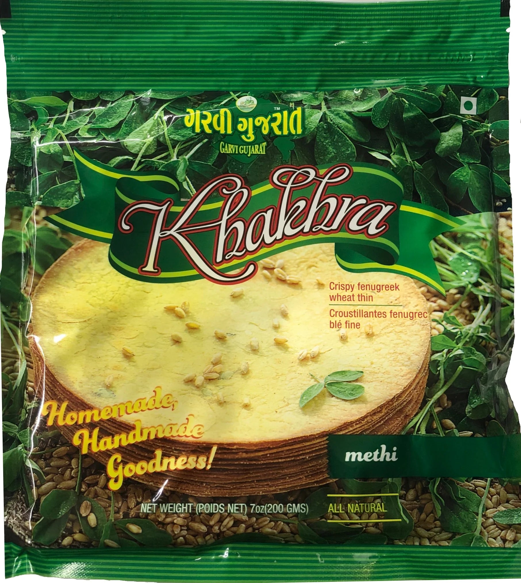 Garvi Gujarat - Khakhra Methi - 200g