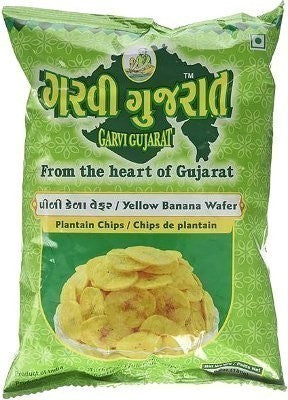 Garvi Gujarat - Banana Chips Yellow - 180g