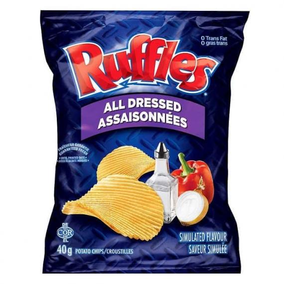 Ruffles - Chips - All Dressing - 40g