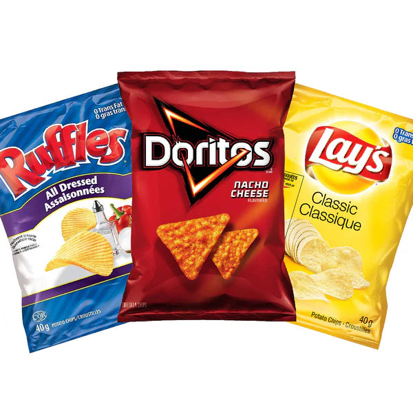 Frito Lays - Variety Packs - lays  Ruffles & doritos