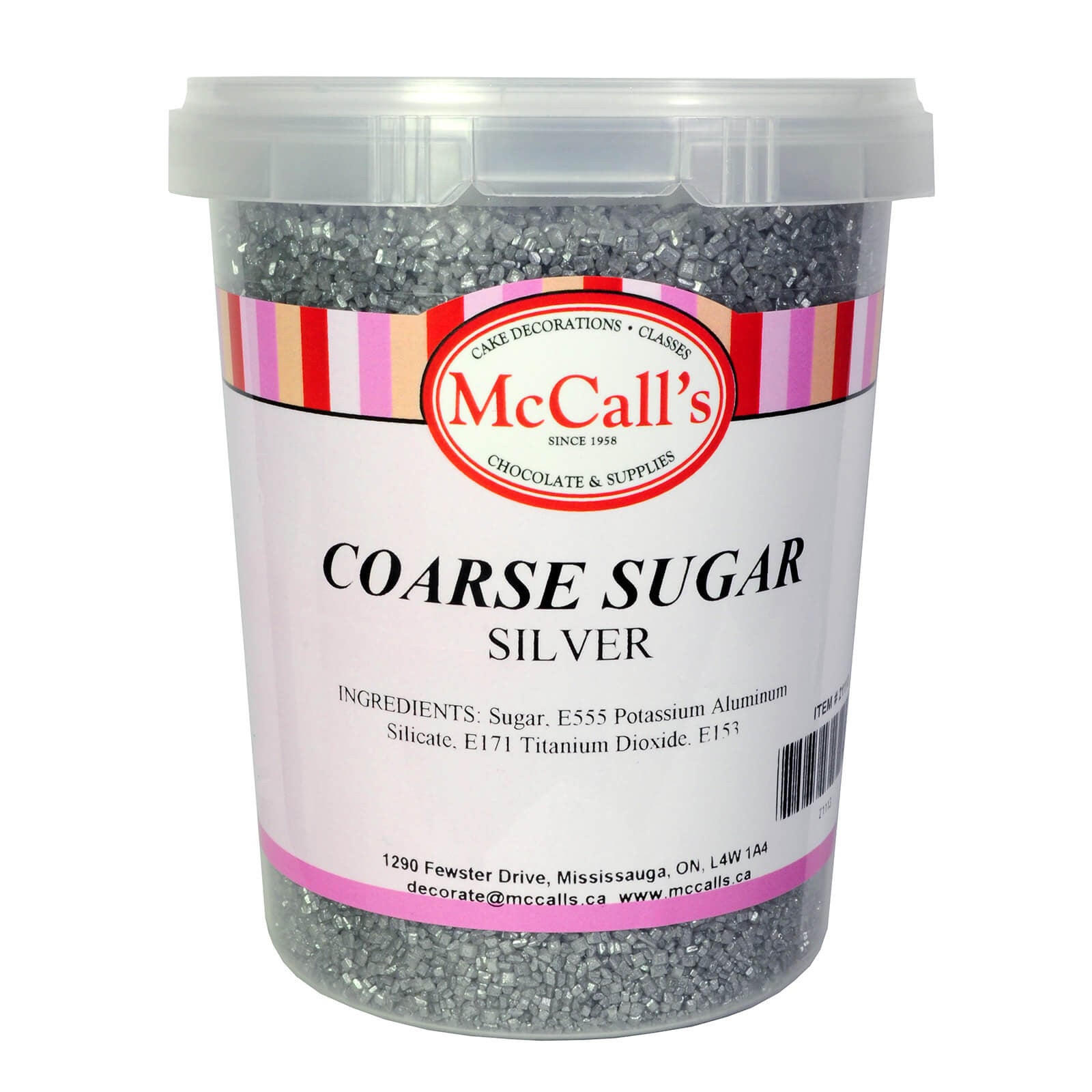 McCall's - Sugar Coarse Satin Silver