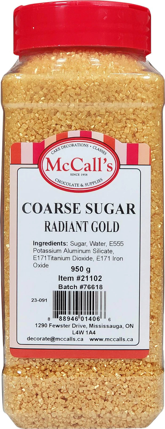 McCall's - Sugar Coarse Radiant Gold
