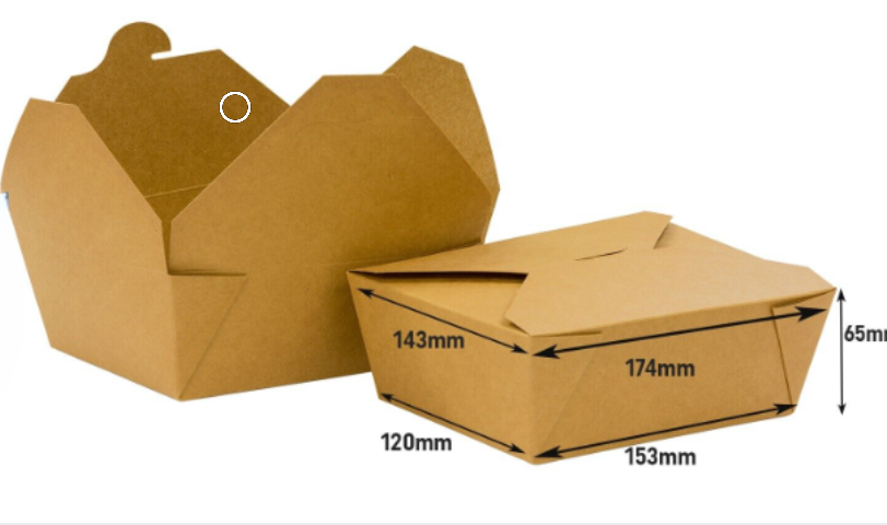 Kraft Deli Boxes 4 Flap #8