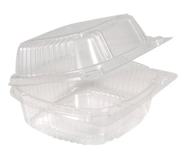 6" ClearView Hinged Container - YC1181160