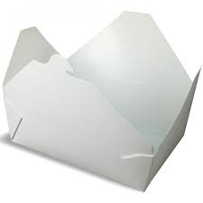 Biopak - White Paper Fold Box - #9